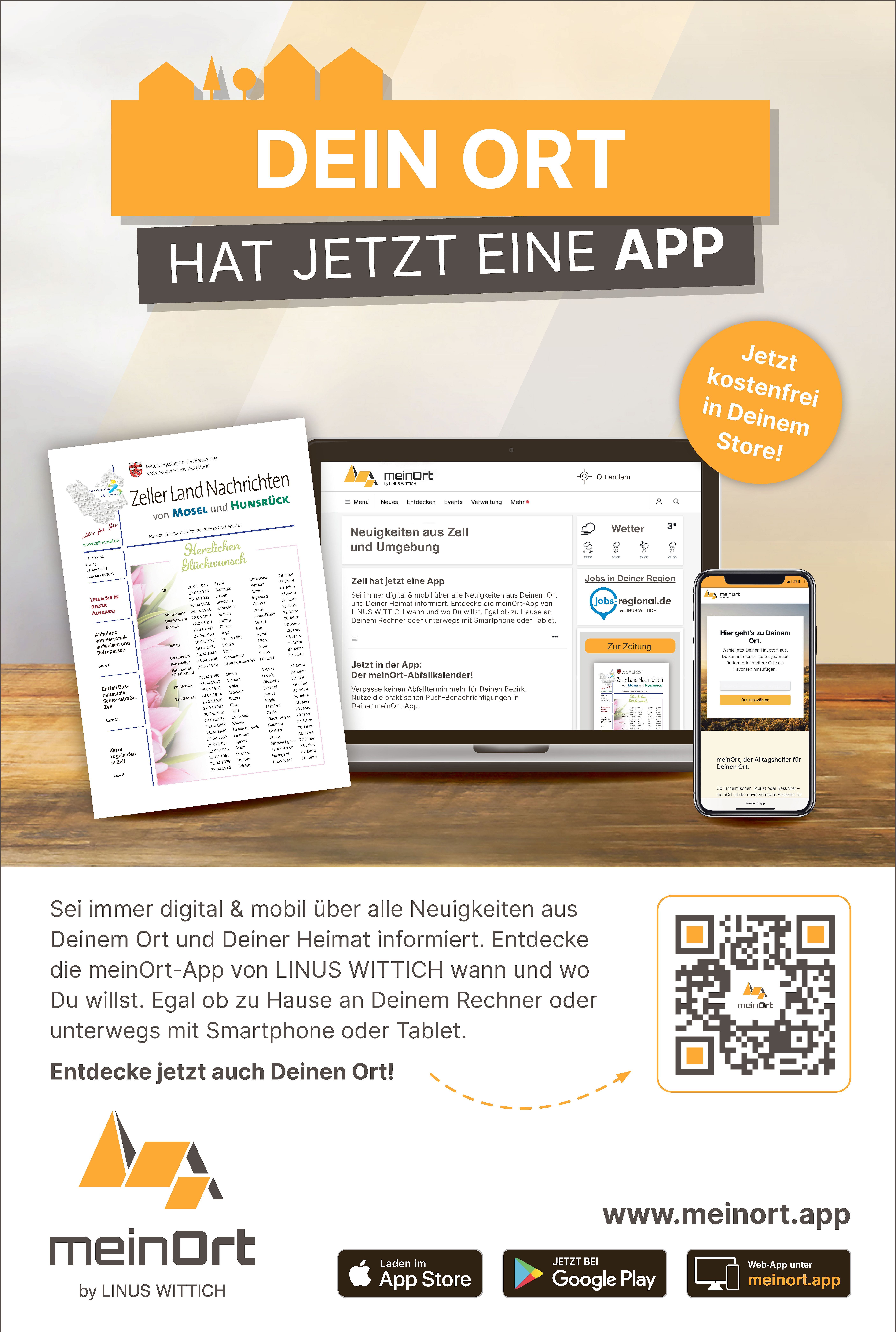 "Dein Ort hat jetzt eine App"