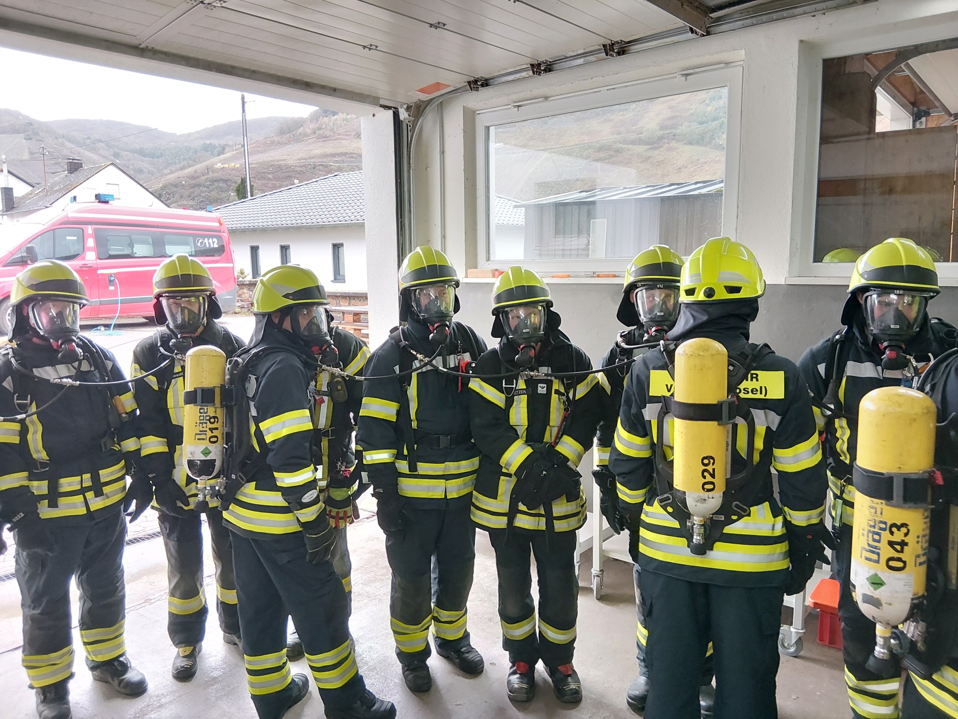 Übungstag Atemschutznotfall bei der Feuerwehr
